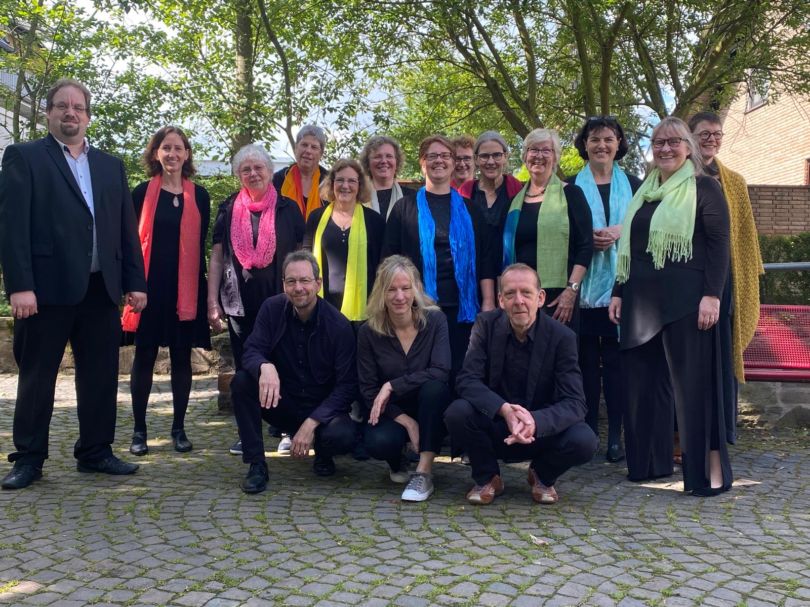 Der Vokalensemble-Chor Chorus Novus aus Lessenich