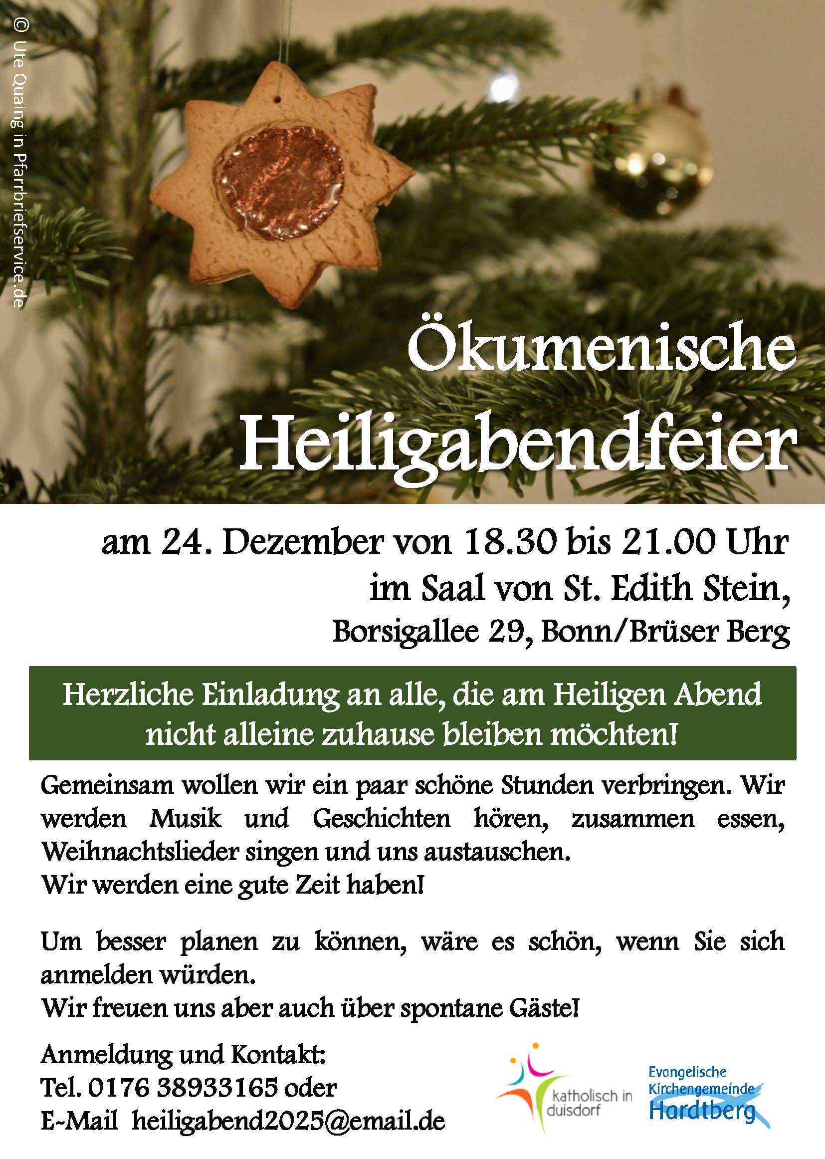 Plakat Heiligabend 2025