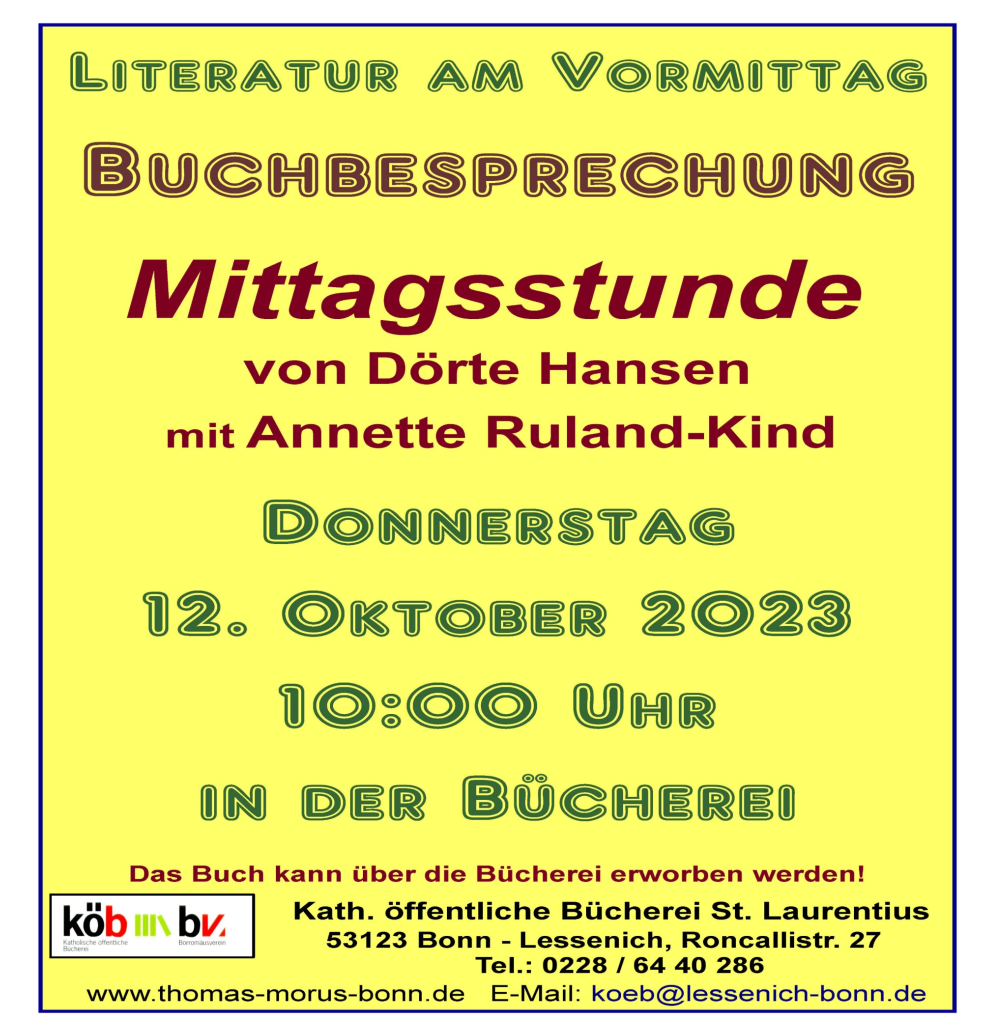 Mittagsstunde A. Rulans-Kind